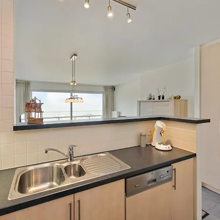 Flat In With Ocean Views Daire Blankenberge