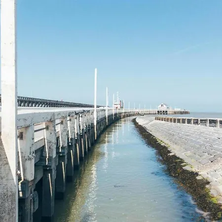Flat In With Ocean Views Daire Blankenberge